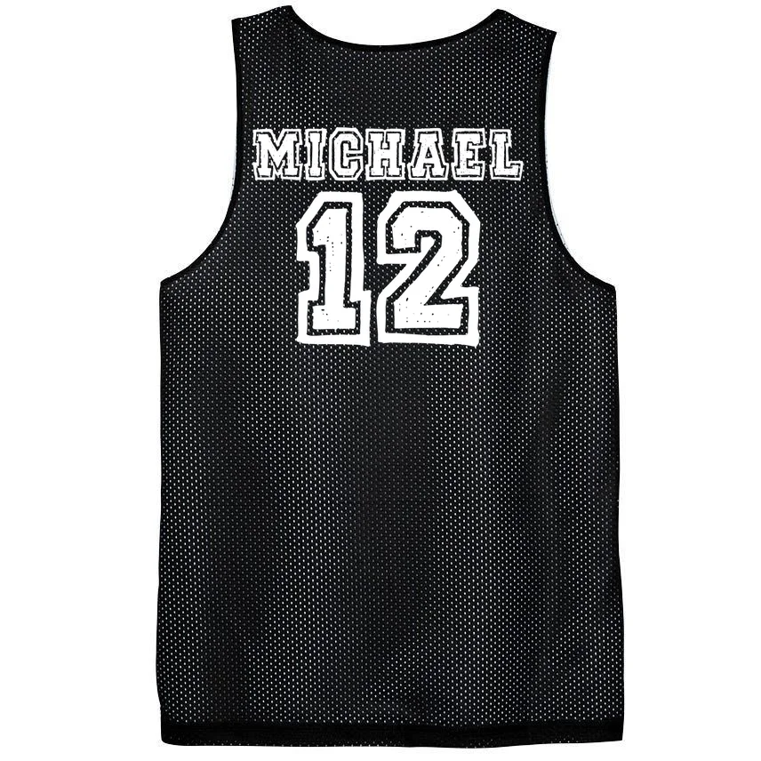Cousin Squad Custom Name And Number Men's Basketball Jersey - Back - Close-up