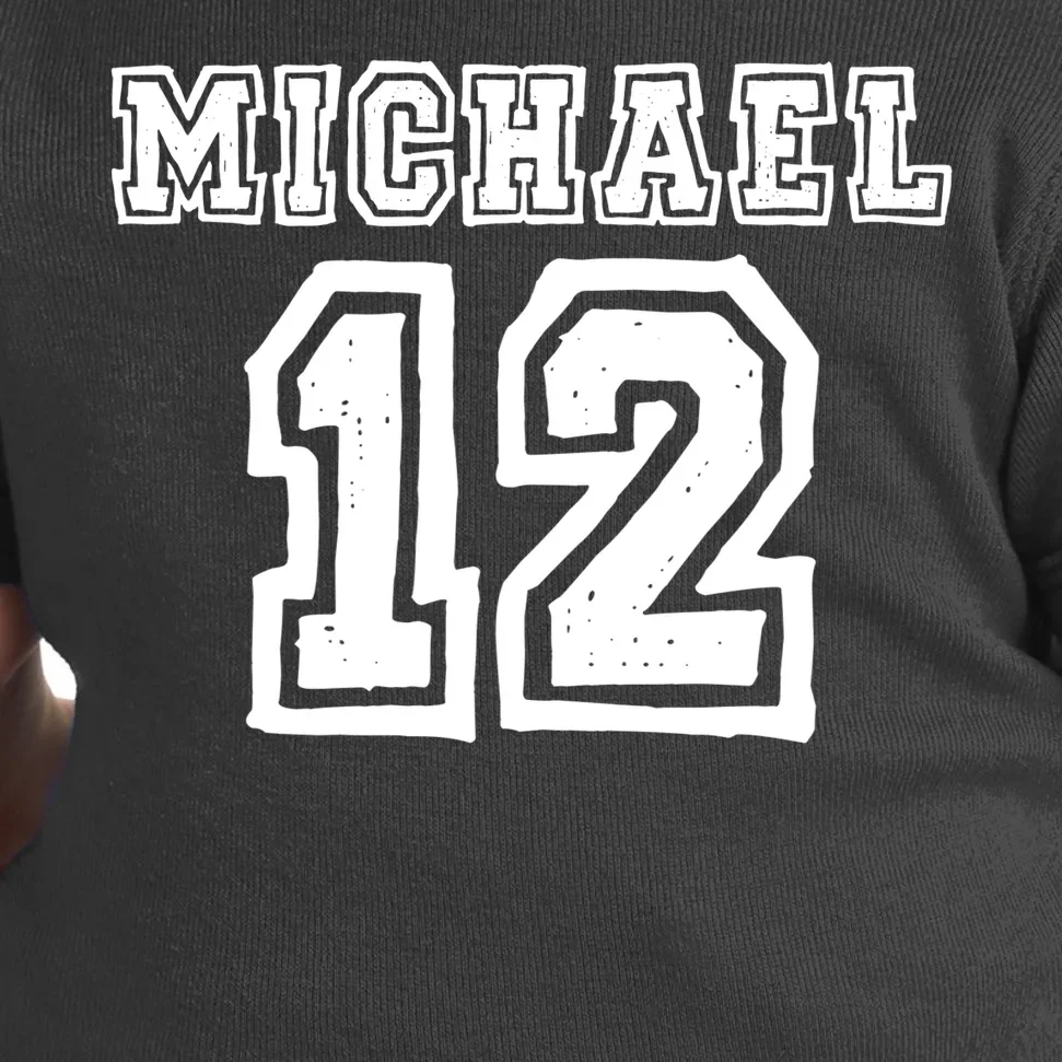 Cousin Squad Custom Name And Number Baby Bodysuit - Back - Close-up
