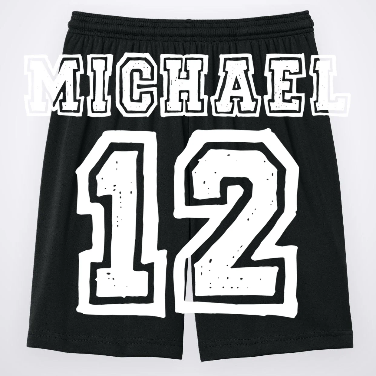 Cousin Squad Custom Name And Number Men's Shorts - Back