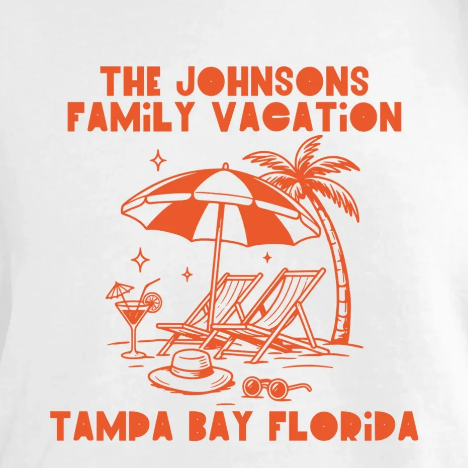 Custom Family Vacation Beach Vacation Comfort Colors Unisex T-Shirt - Front - Close-up
