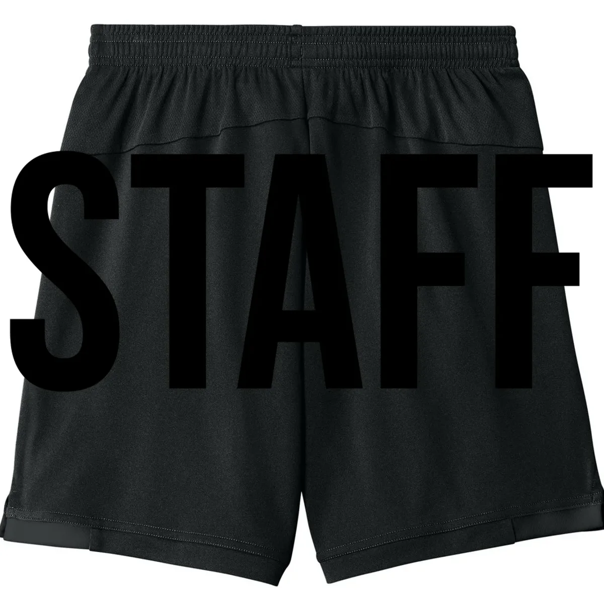 Custom Logo Custom Staff Shirts Kids Shorts - Back - Close-up
