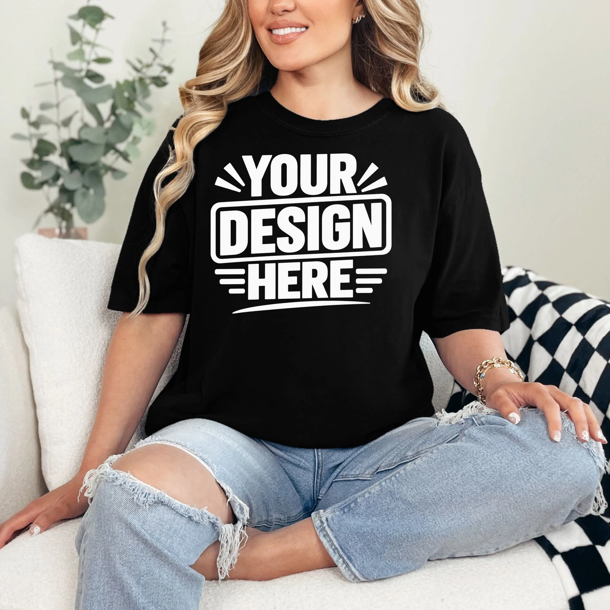 Custom Logo Custom Staff Shirts T-Shirt - Front 1