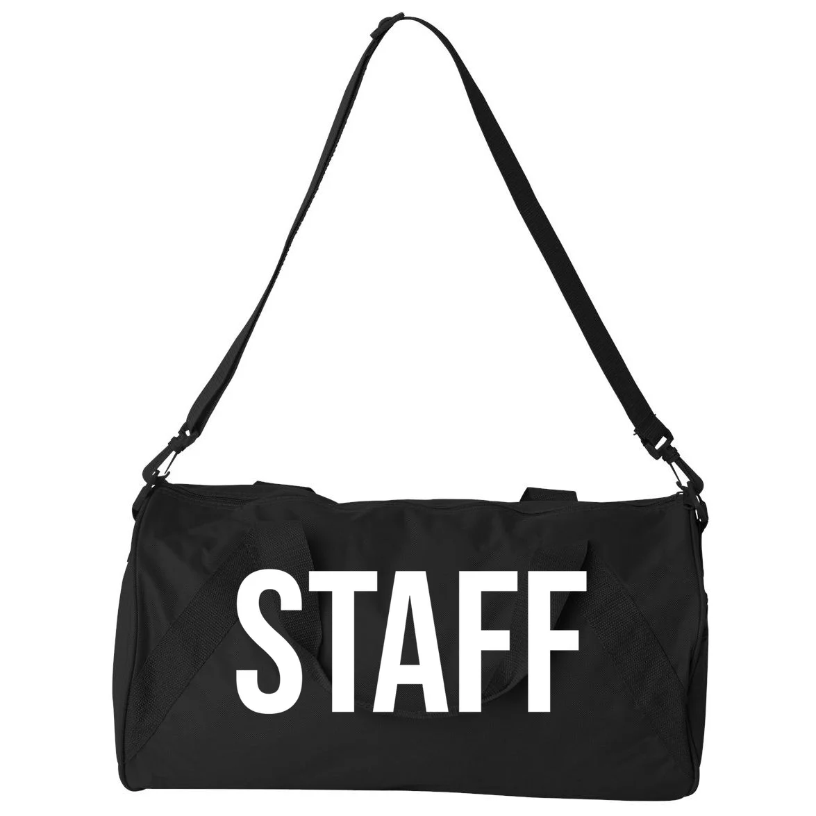 Custom Logo Custom Staff Shirts Duffel Bag - Back - Close-up