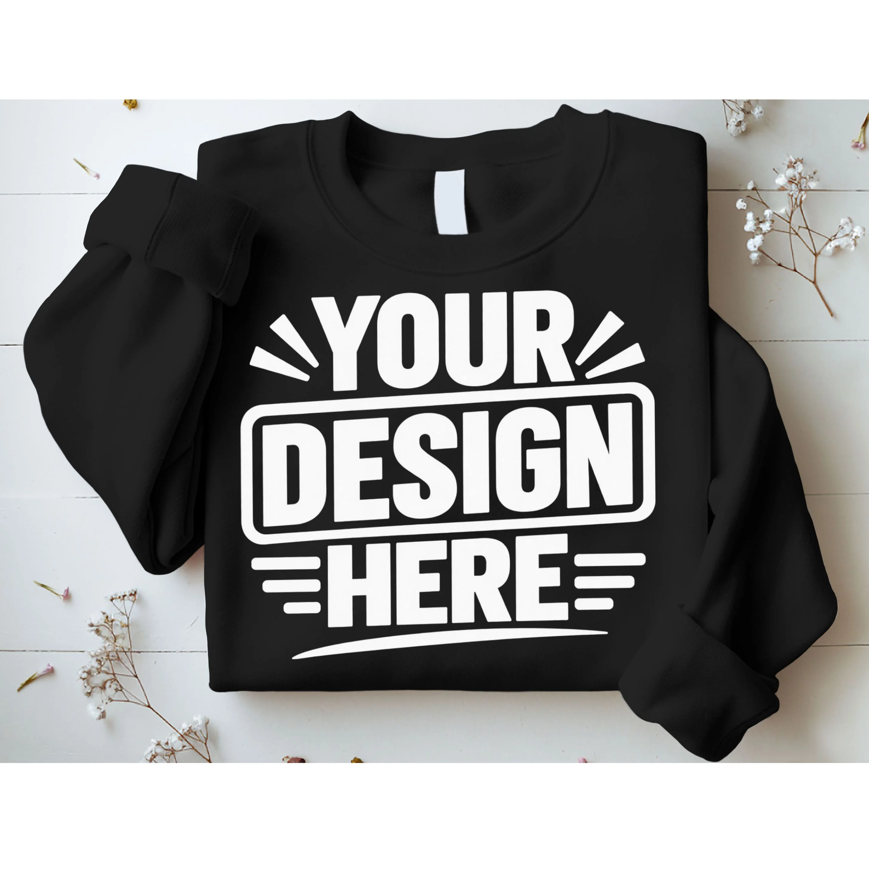Custom Logo Custom Staff Shirts Sweatshirt - Front 1
