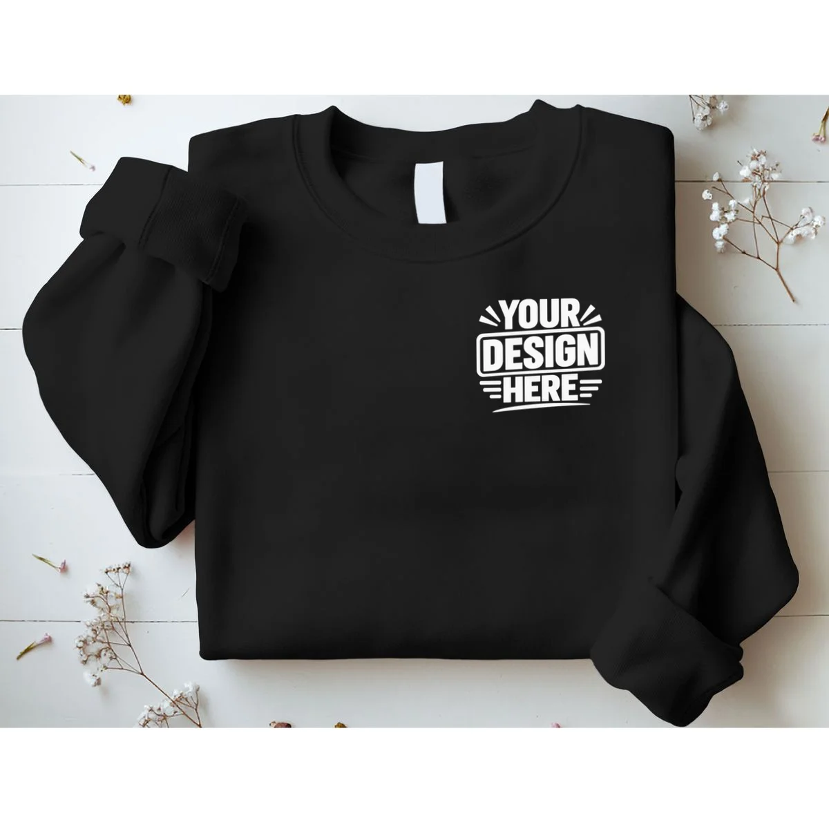 Custom Logo Custom Staff Shirts Sweatshirt - Front 1