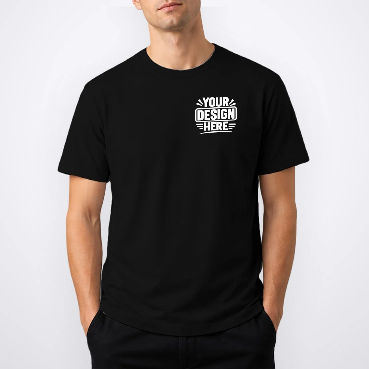 Custom Logo Custom Staff Shirts T-Shirt - Front 1