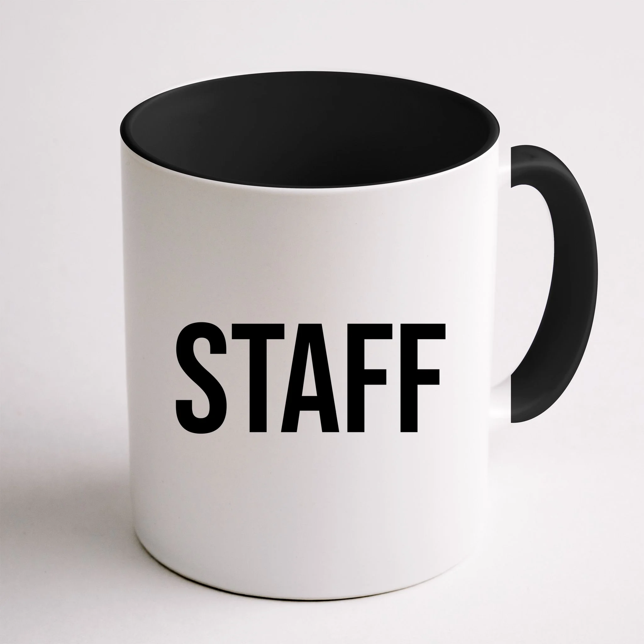 Custom Logo Custom Staff Shirts Coffee Mug - Back