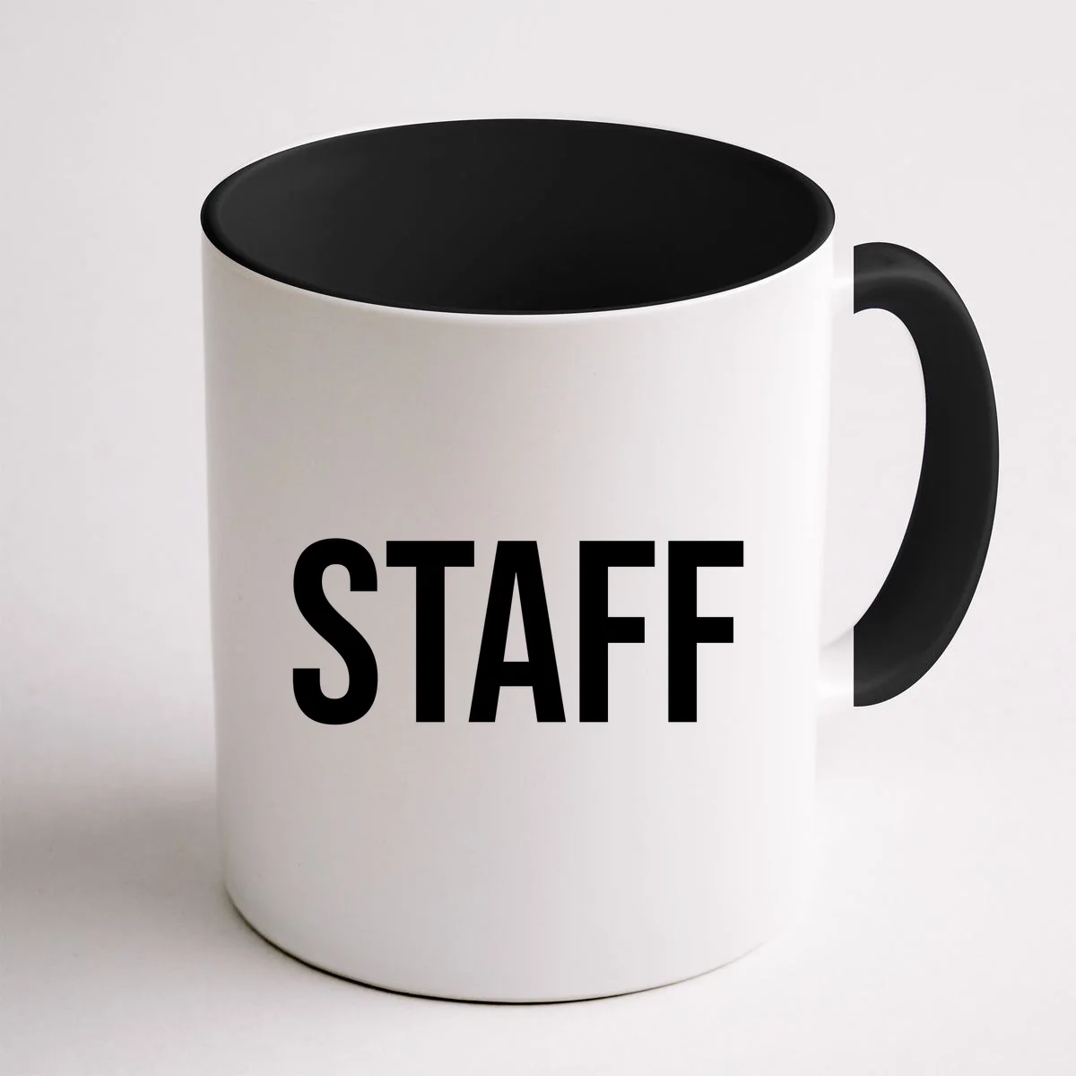 Custom Logo Custom Staff Shirts Coffee Mug - Back
