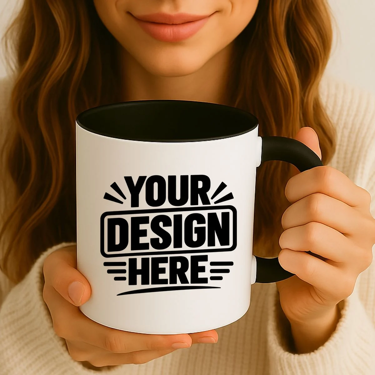 Custom Logo Custom Staff Shirts Coffee Mug - Front 2