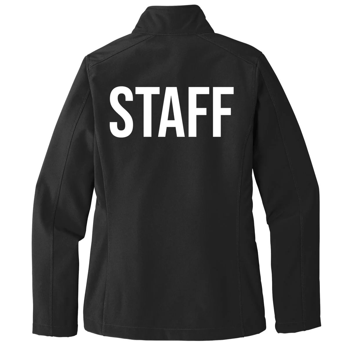 Custom Logo Custom Staff Shirts Women's Soft Jacket - Back - Close-up