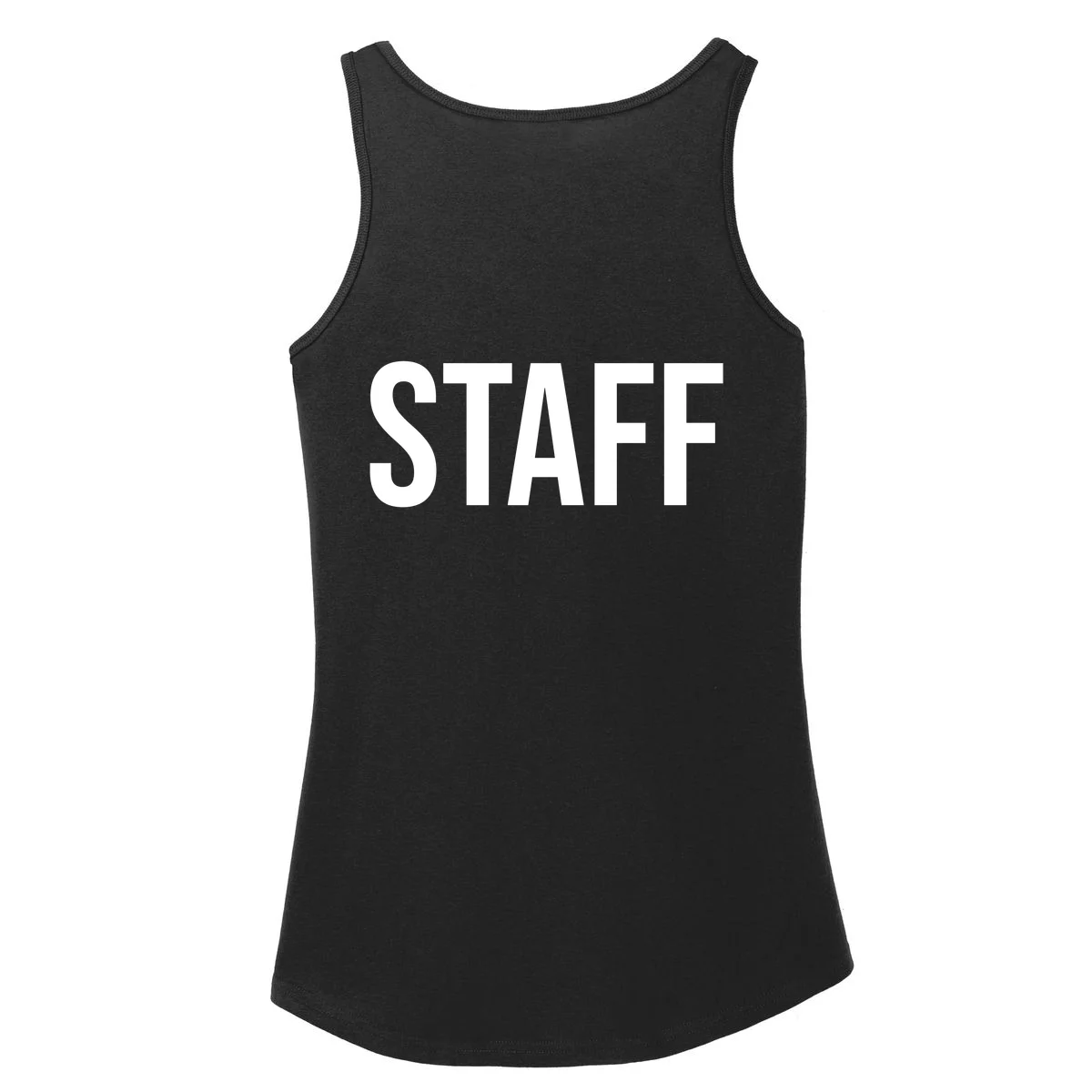 Custom Logo Custom Staff Shirts Women's Tank Top - Back