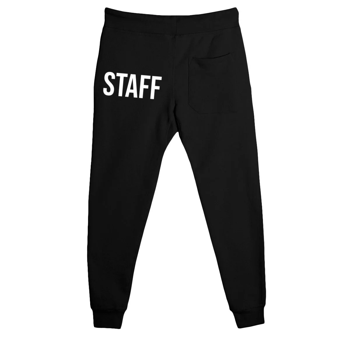Custom Logo Custom Staff Shirts Men's Sweatpants - Back - Close-up