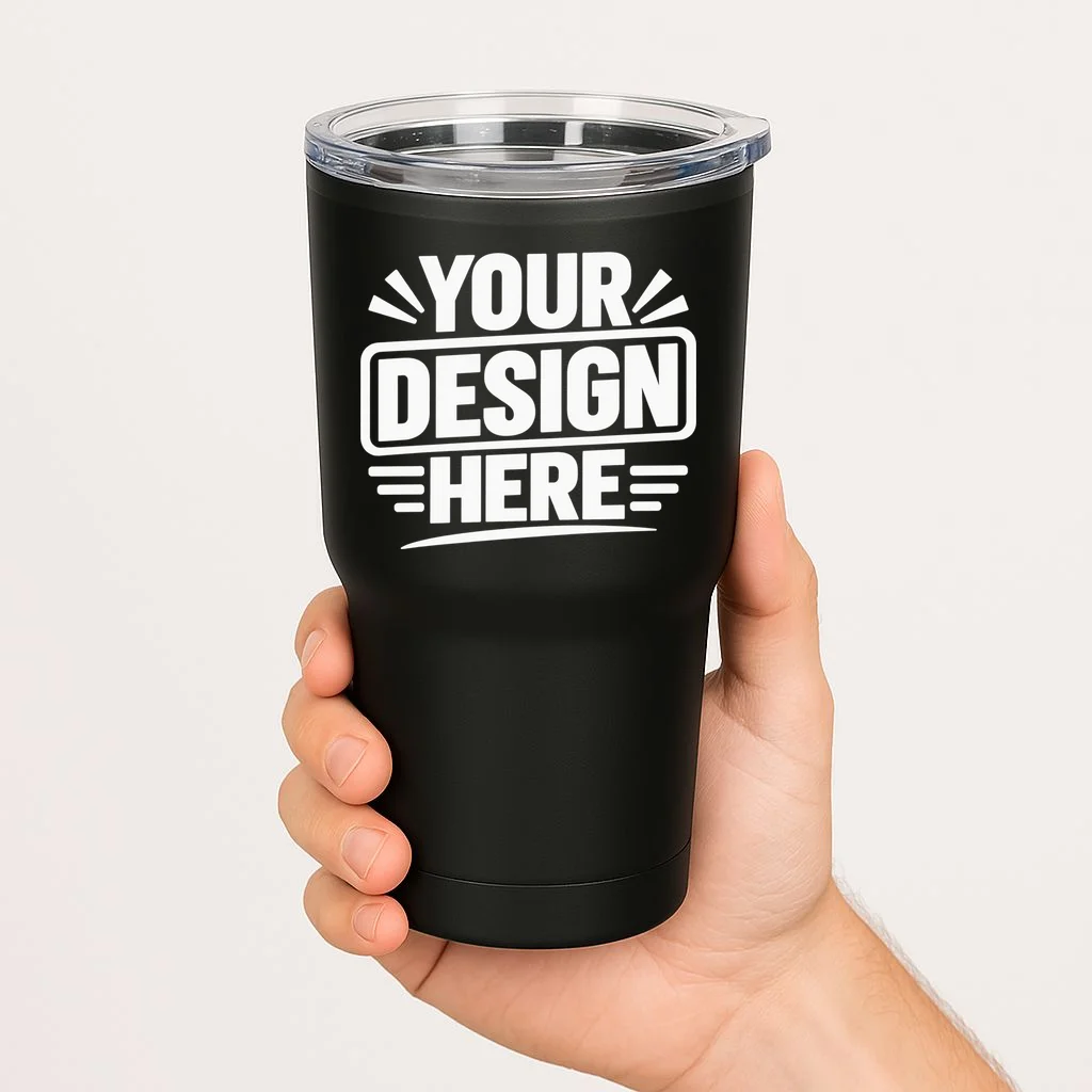 Custom Logo Custom Staff Shirts 20oz Tumbler - Front 1