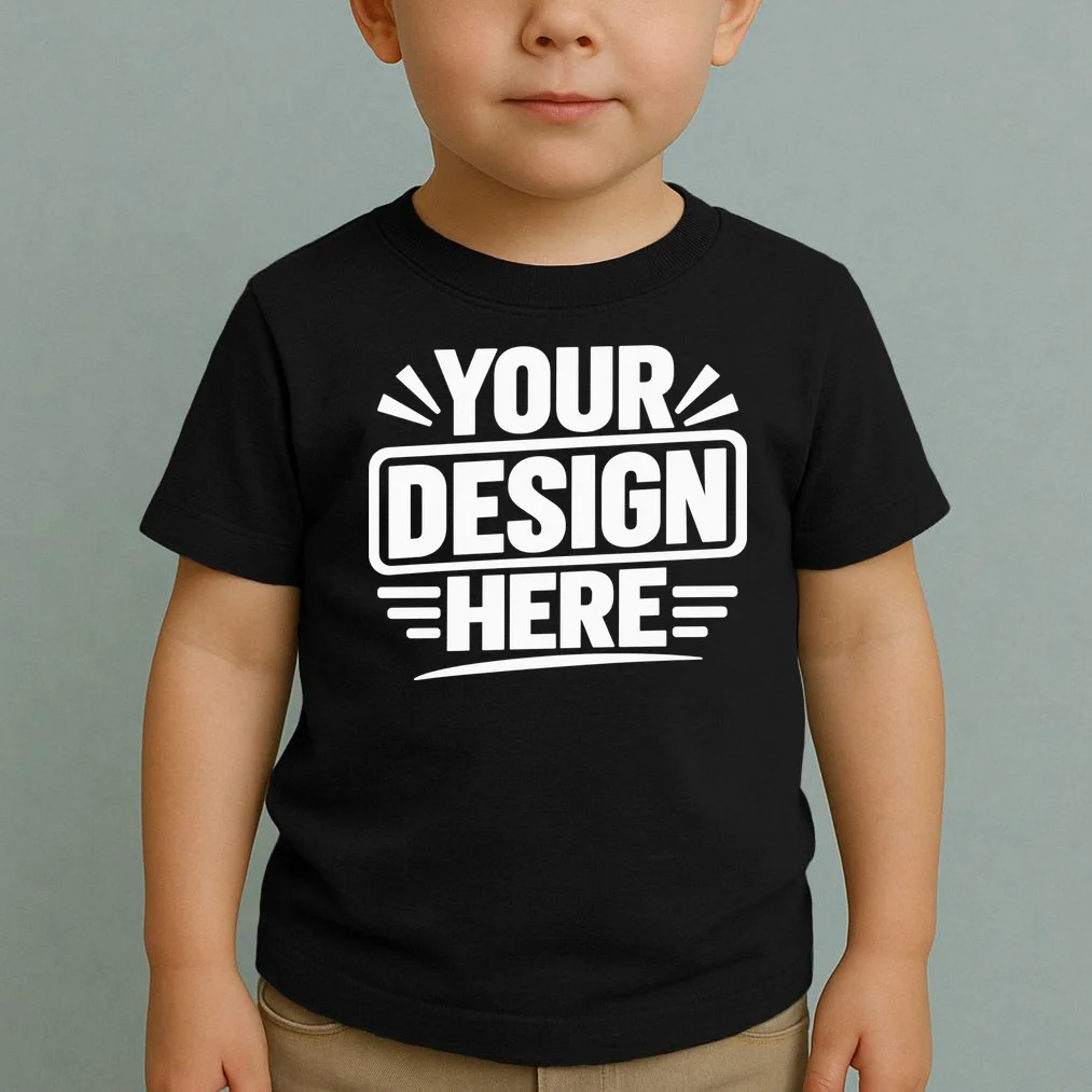 Custom Logo Custom Staff Shirts Toddler T-Shirt - Front 1