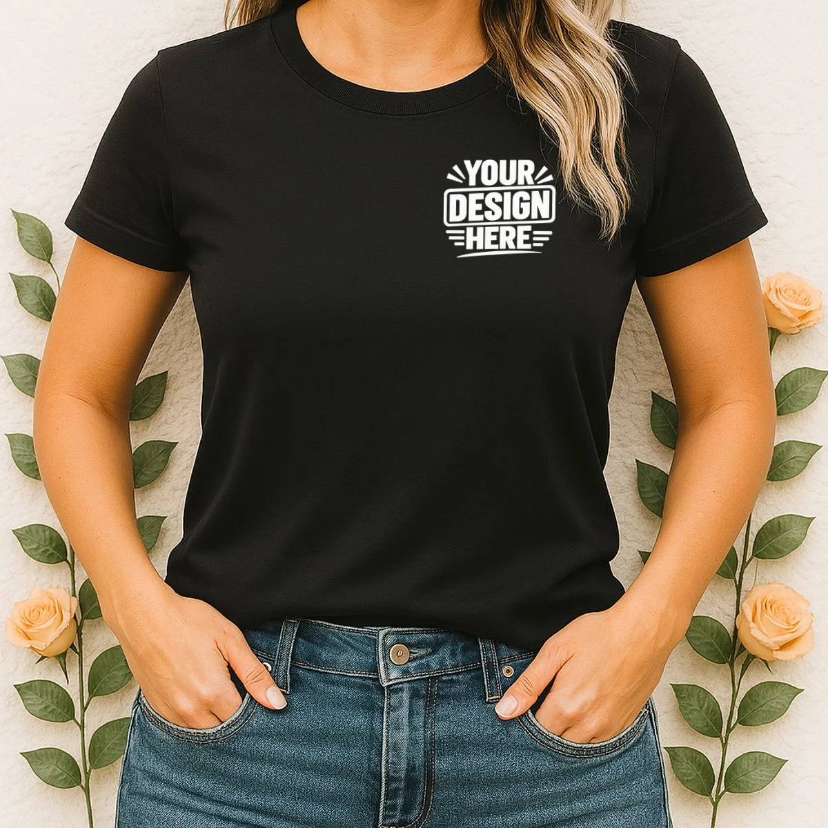 Custom Logo Custom Staff Shirts Women's T-Shirt - Front 1