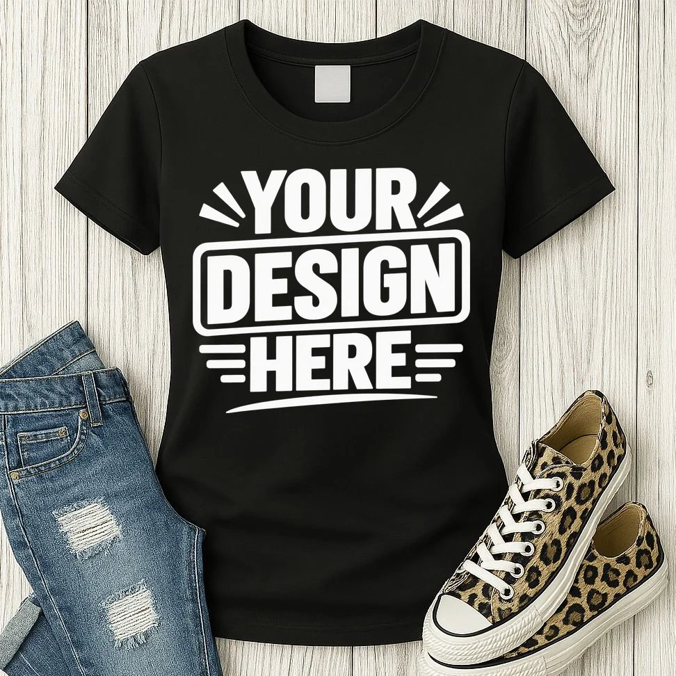 Custom Logo Custom Staff Shirts Women's T-Shirt - Front 2