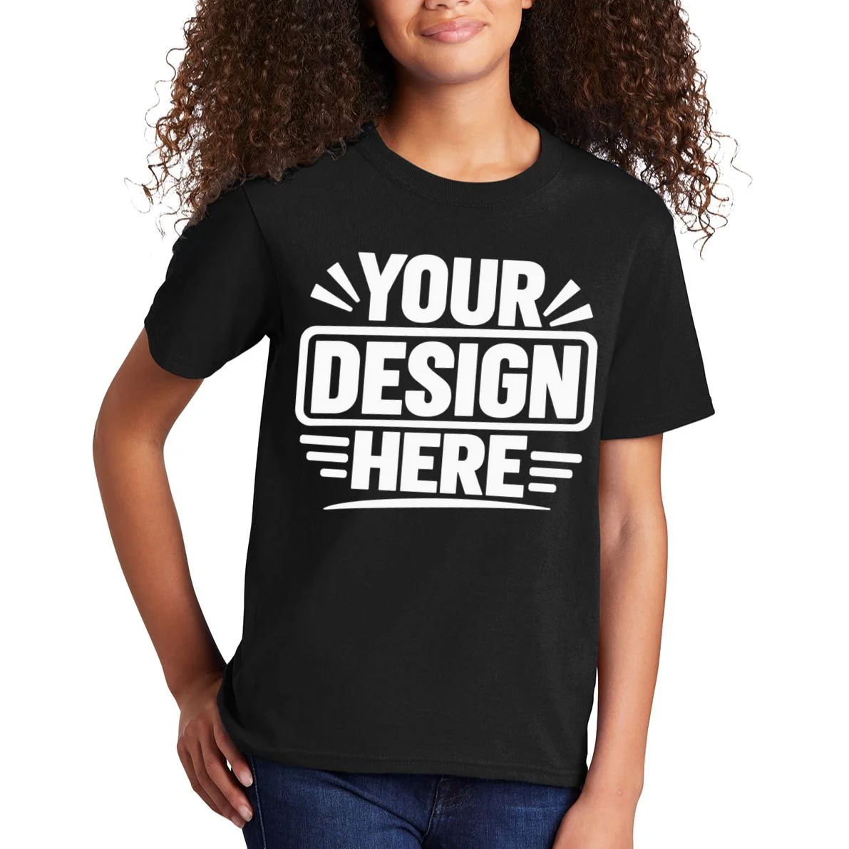 Custom Logo Custom Staff Shirts Kids T-Shirt - Front 1