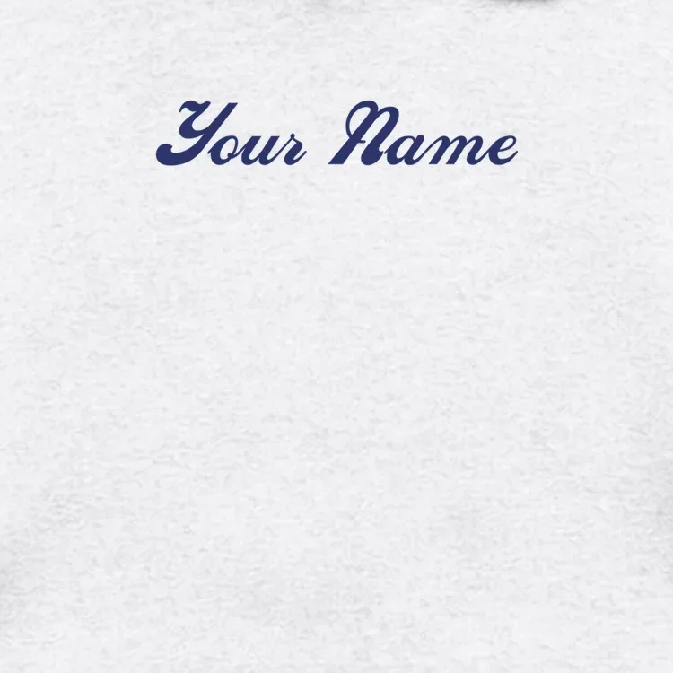 Custom Embroidery Your Name Personalized Men's Hoodie - Front - Close-up