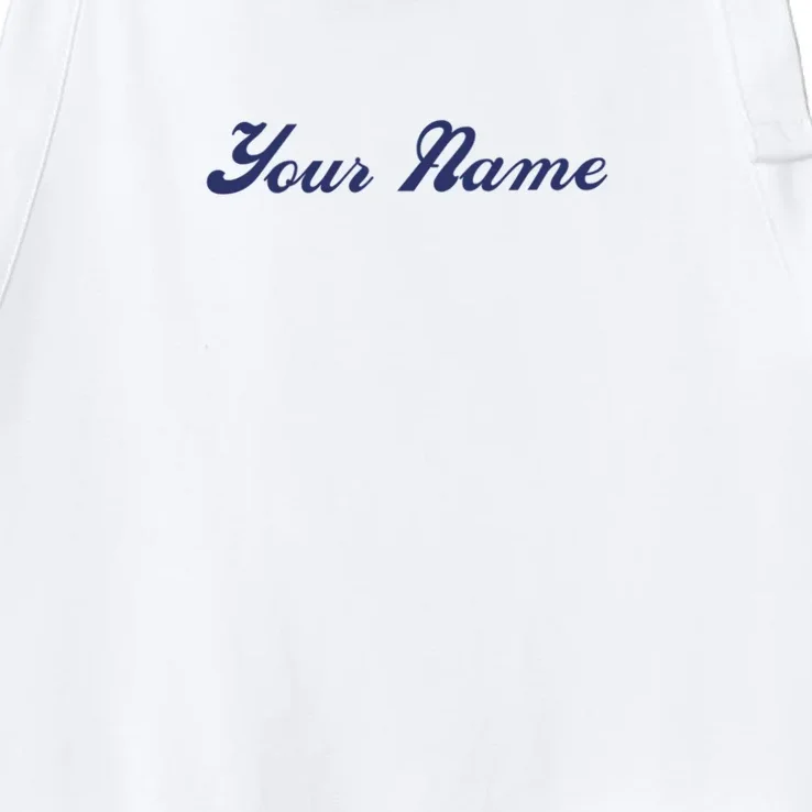 Custom Embroidery Your Name Personalized Apron - Front - Close-up