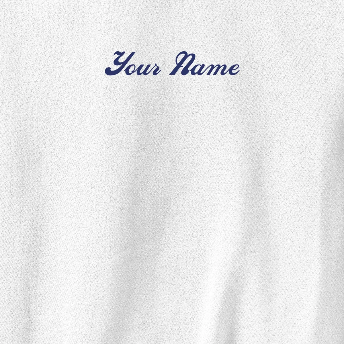 Custom Embroidery Your Name Personalized Men's Sweatshirt - Front - Close-up