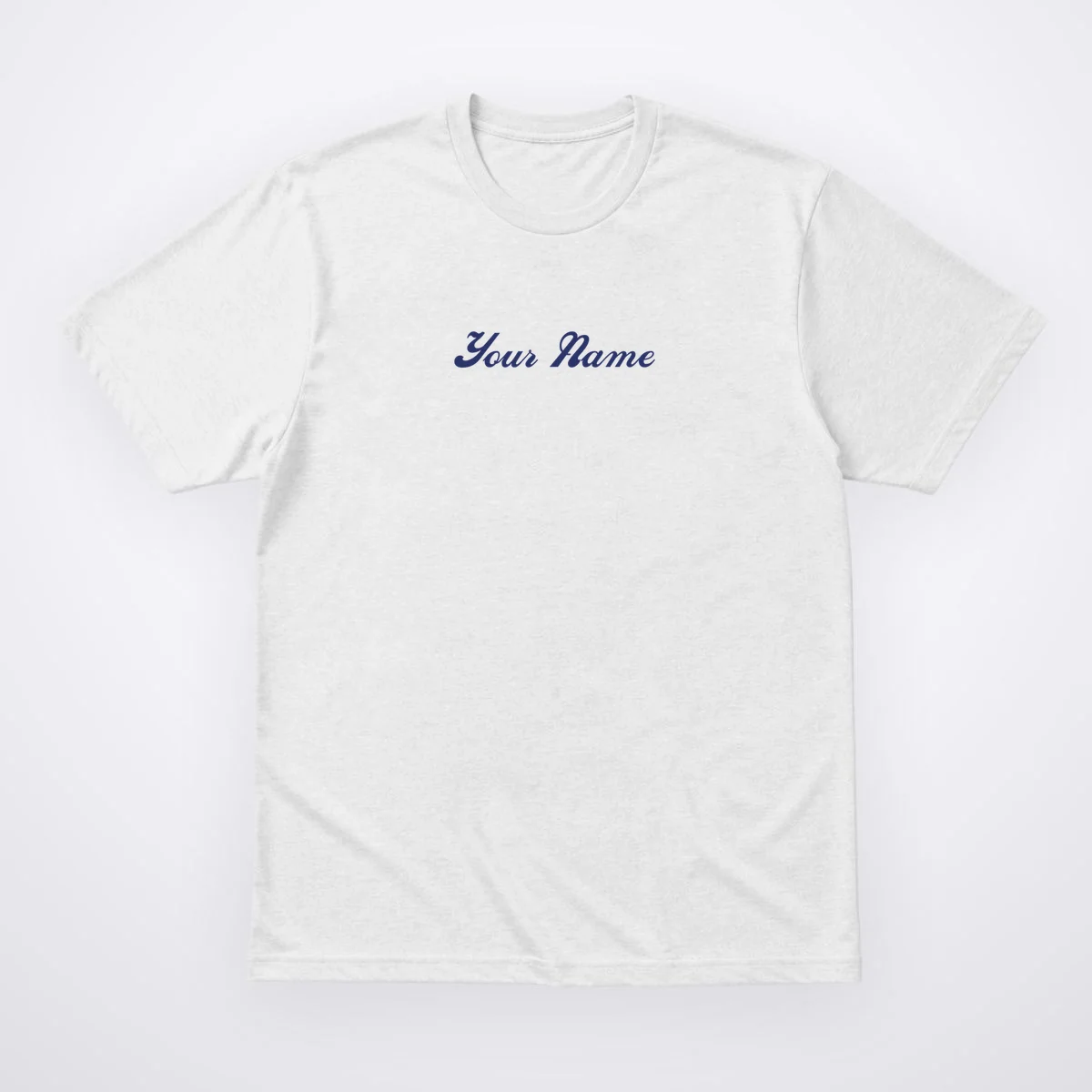 Custom Embroidery Your Name Personalized T-Shirt - Front