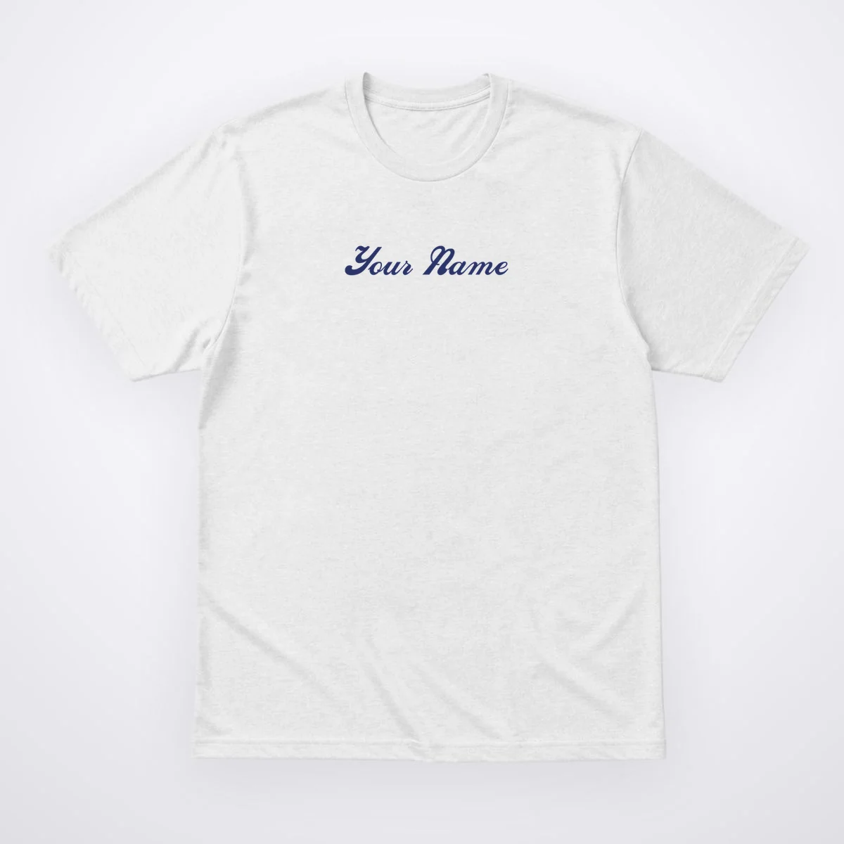 Custom Embroidery Your Name Personalized Men's T-Shirt - Front