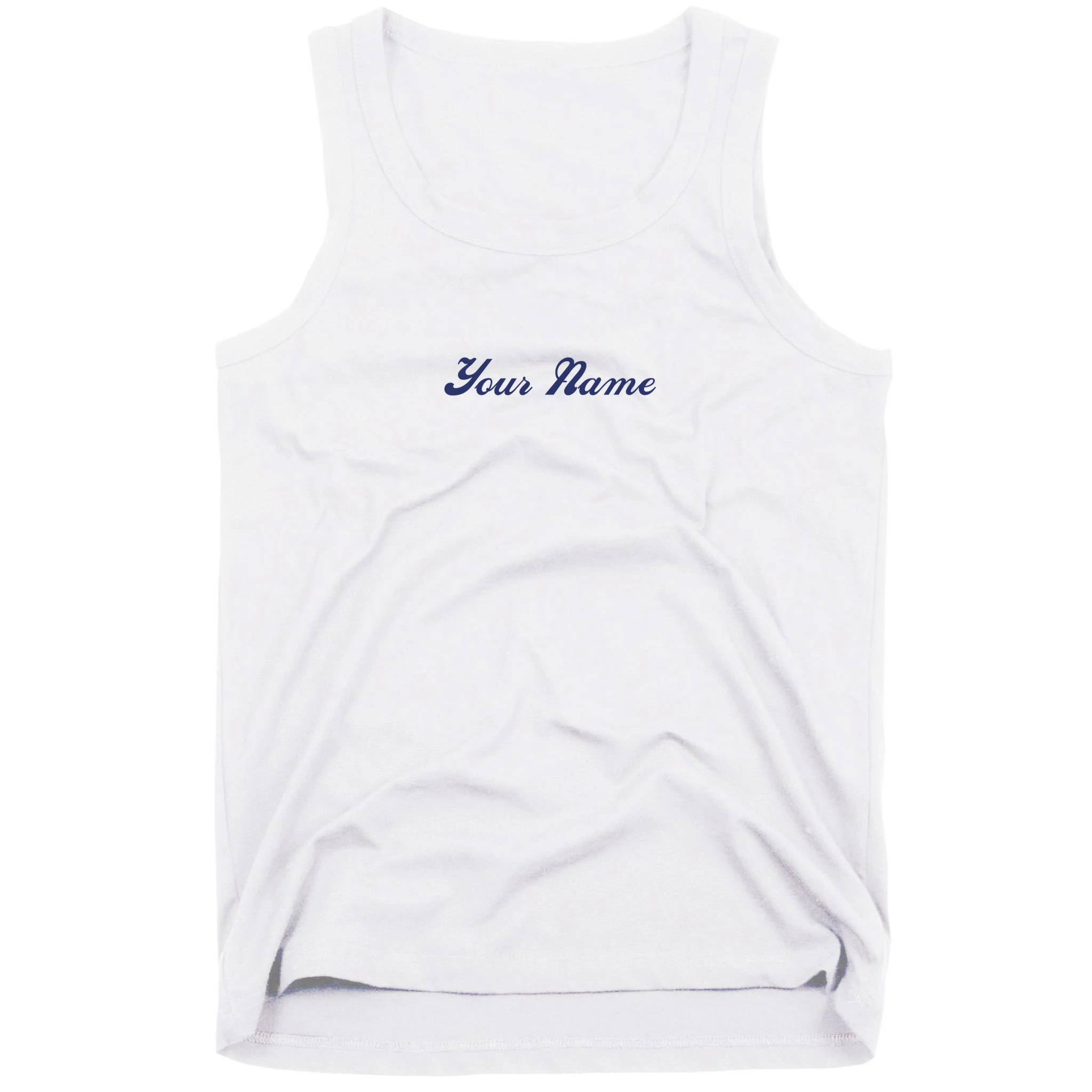 Custom Embroidery Your Name Personalized Tank Top Front