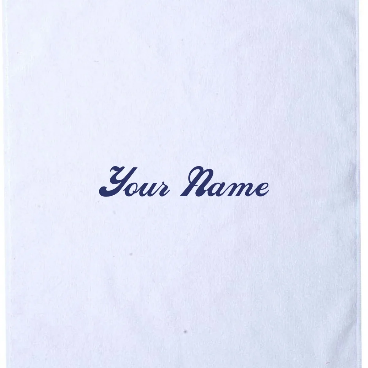 Custom Embroidery Your Name Personalized Golf Towel - Front - Close-up