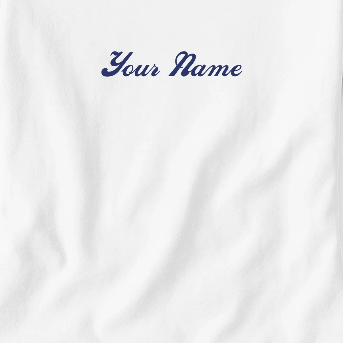 Custom Embroidery Your Name Personalized Women's T-Shirt - Front - Close-up