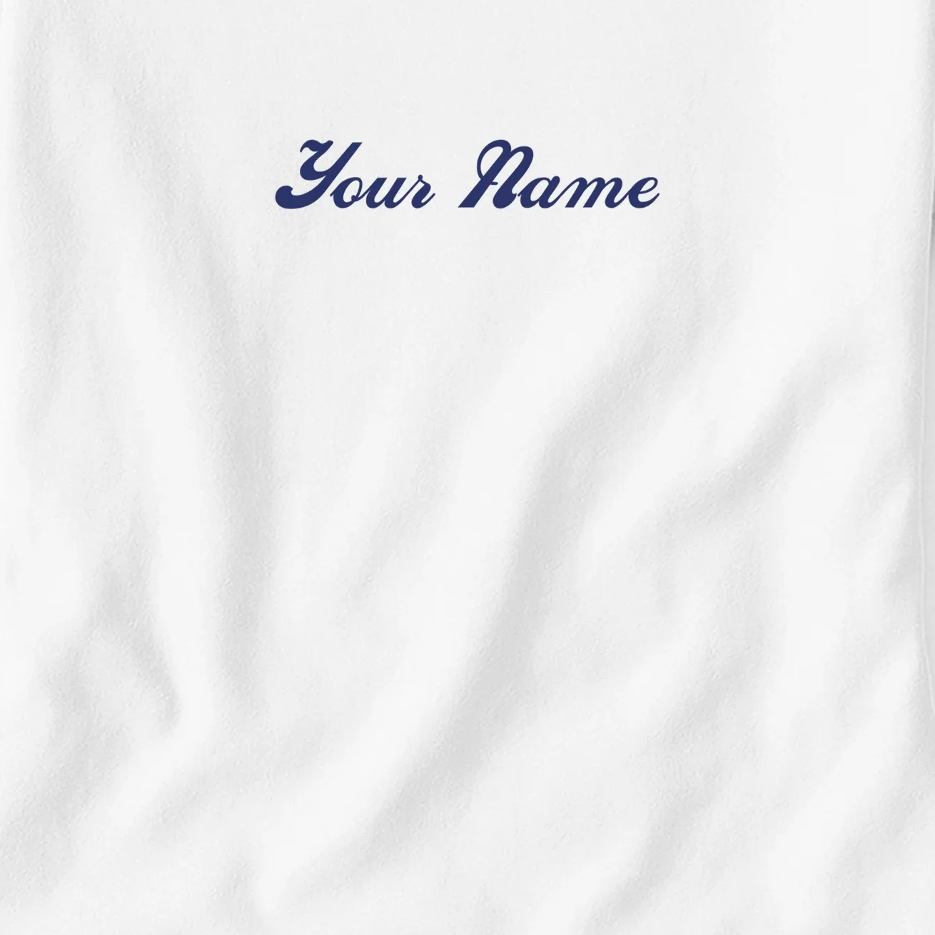 Custom Embroidery Your Name Personalized Women's T-Shirt - Front - Close-up