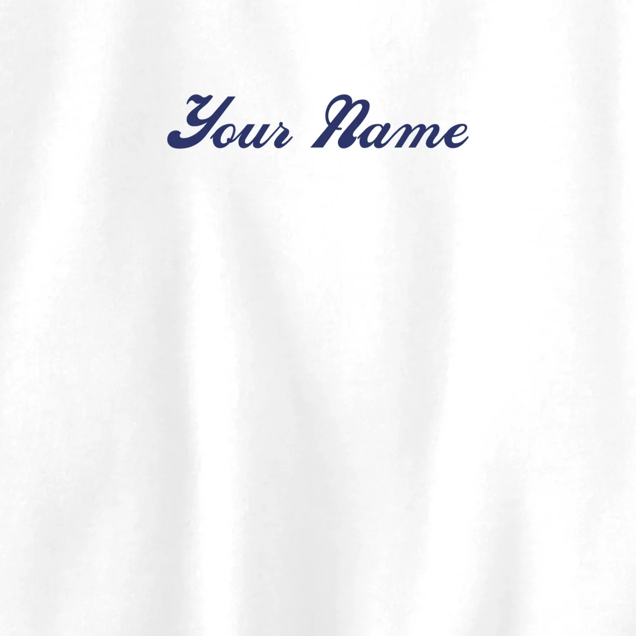 Custom Embroidery Your Name Personalized Kids Sweatshirt - Front - Close-up