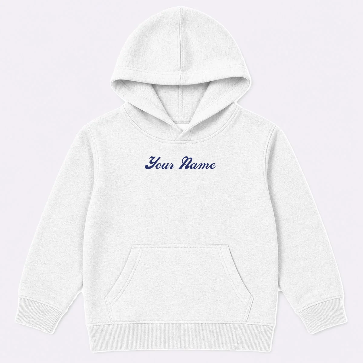 Custom Embroidery Your Name Personalized Kids Hoodie - Front