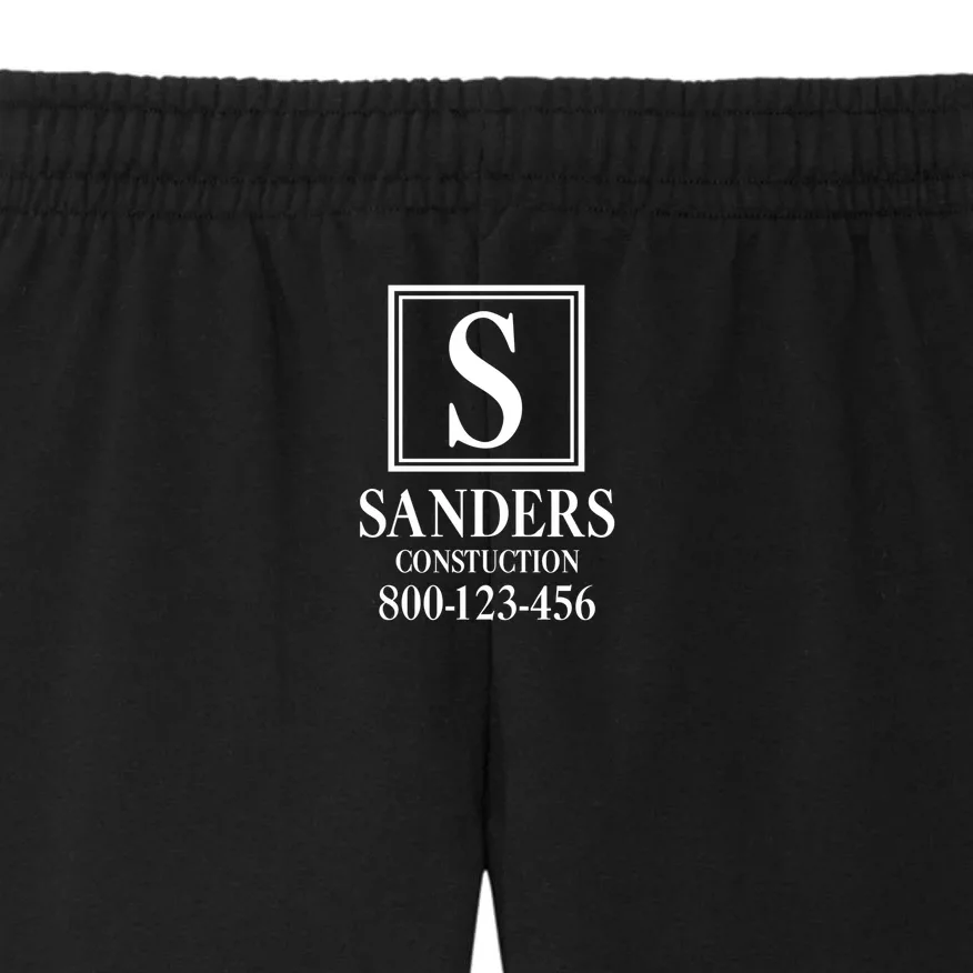Custom Initial Custom Company Name Women's Fleece Sweatpants - Back - Close-up