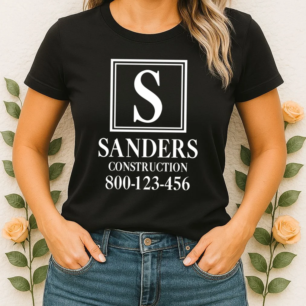 Custom Initial Custom Company Name Women's T-Shirt - Front 1