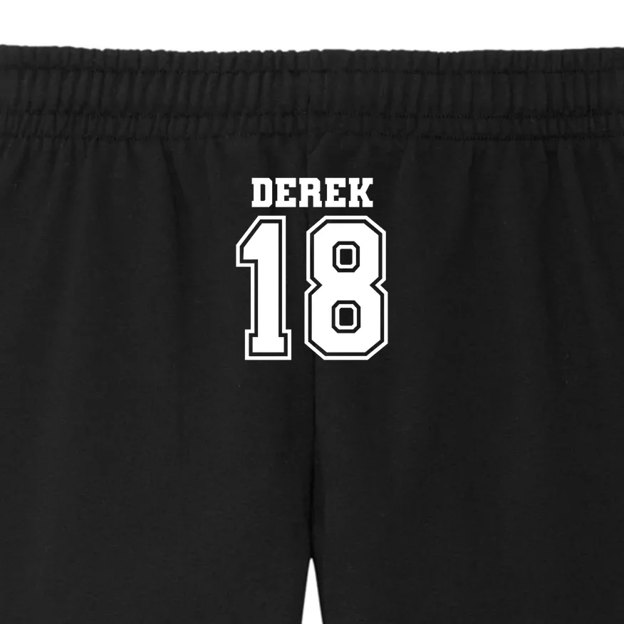 Personalized Football Mom Custom Team Name and Number Football Mama Game Day Women's Fleece Sweatpants Gift for Football Lover - Back - Close-up