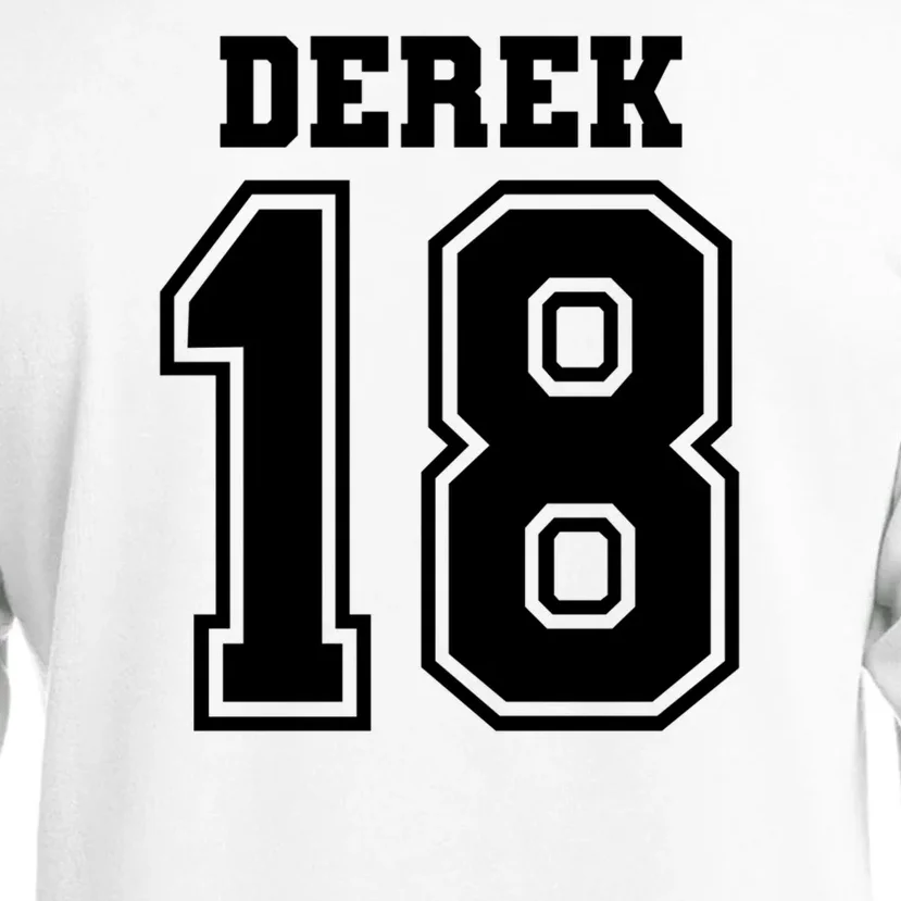 Personalized Football Mom Custom Team Name and Number Football Mama Game Day Men's Long Sleeve Shirt Gift for Football Lover - Back - Close-up