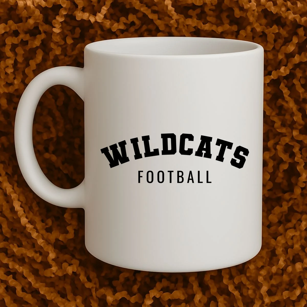 Personalized Football Mom Custom Team Name and Number Football Mama Game Day Coffee Mug Gift for Football Lover - Front 1