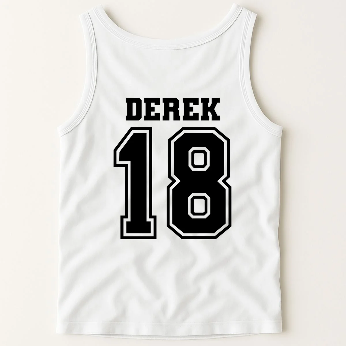 Personalized Football Mom Custom Team Name and Number Football Mama Game Day Tank Top Gift for Football Lover - Back 1