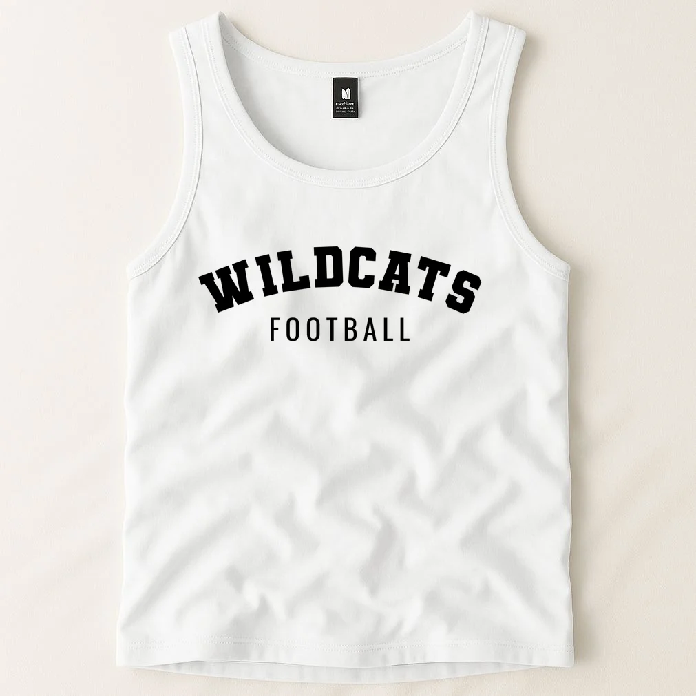 Personalized Football Mom Custom Team Name and Number Football Mama Game Day Tank Top Gift for Football Lover - Front 1