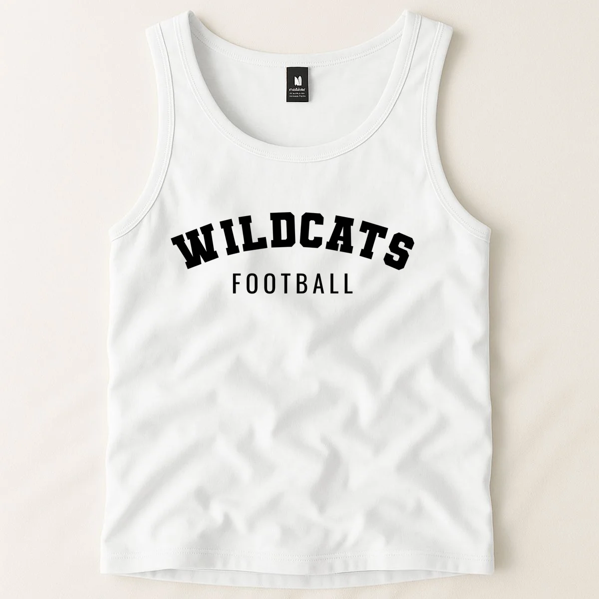 Personalized Football Mom Custom Team Name and Number Football Mama Game Day Tank Top Gift for Football Lover - Front 1