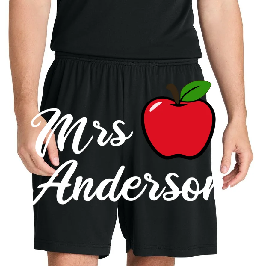 Custom Teacher Personalized Name Men's Shorts - Front 1