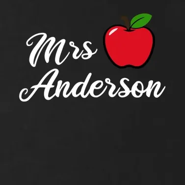 Custom Teacher Personalized Name Toddler Hoodie - Front - Close-up