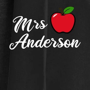Custom Teacher Personalized Name Women's Cardigan - Front - Close-up