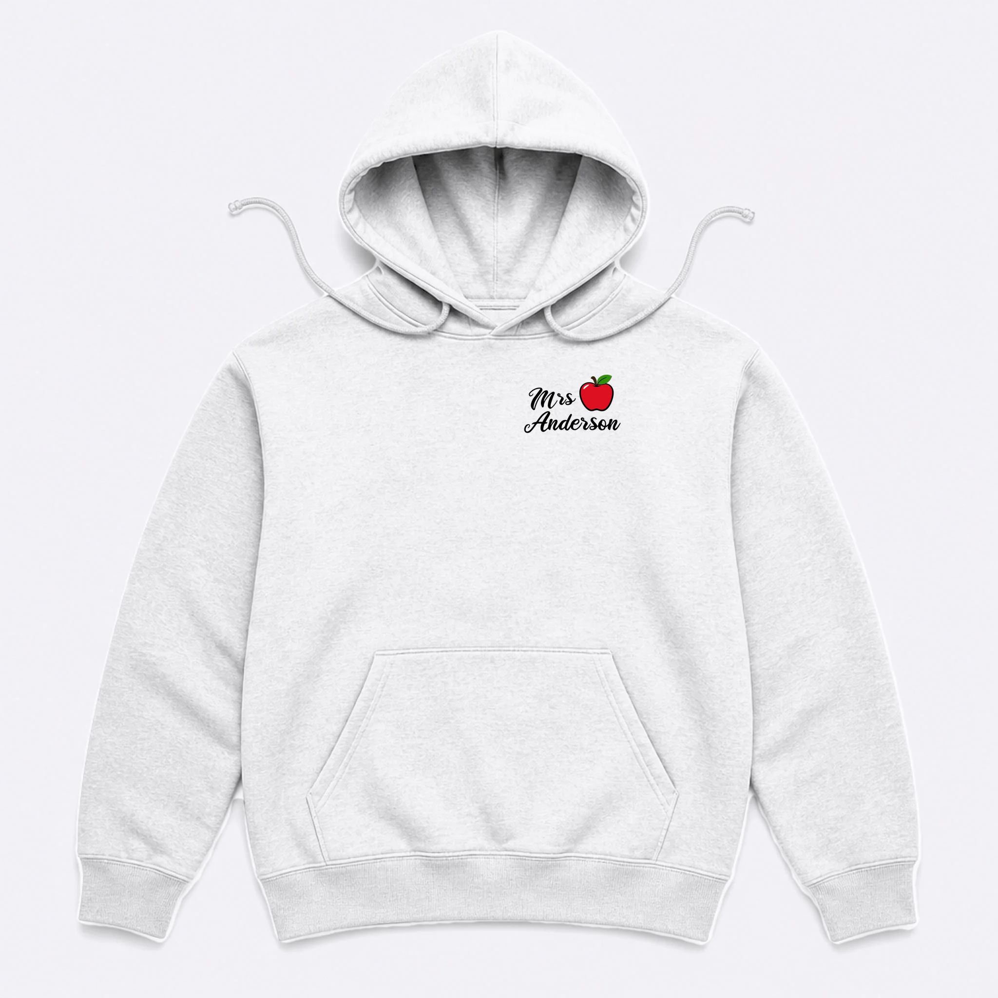 Custom Teacher Personalized Name Hoodie - Front