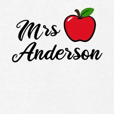 Custom Teacher Personalized Name Long Sleeve Shirt - Front - Close-up
