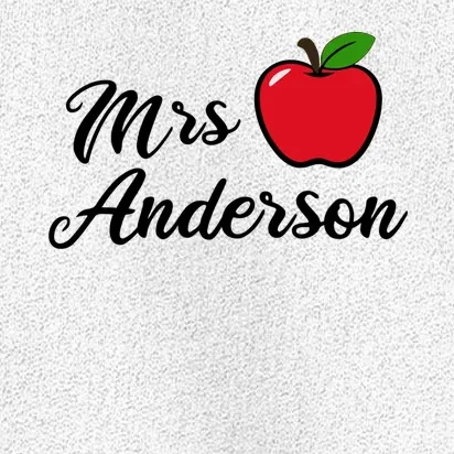 Custom Teacher Personalized Name Sweatshirt - Front - Close-up
