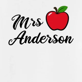 Custom Teacher Personalized Name Pajama Set - Front - Close-up