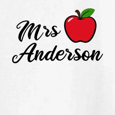 Custom Teacher Personalized Name Kids T-Shirt - Front - Close-up
