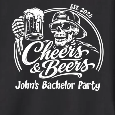 Custom Bachelor Party Skeleton Bachelor Trip Men's Button Up - Front - Close-up