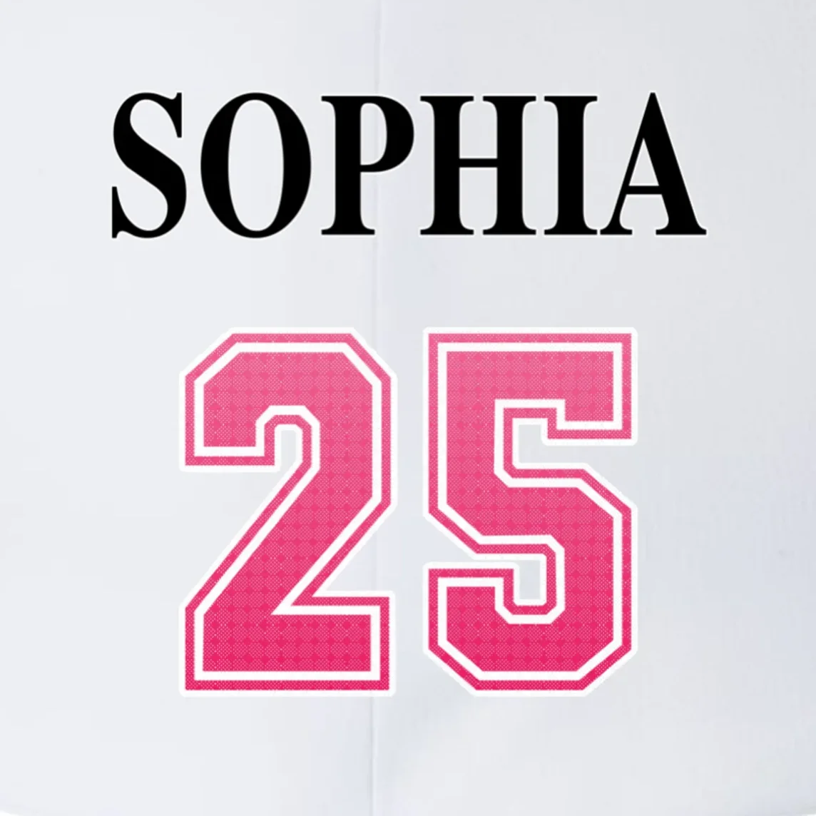 Custom Pink Out Volleyball Jersey - Personalized Name & Number Flexfit Men's Snapback Hat - Back - Close-up